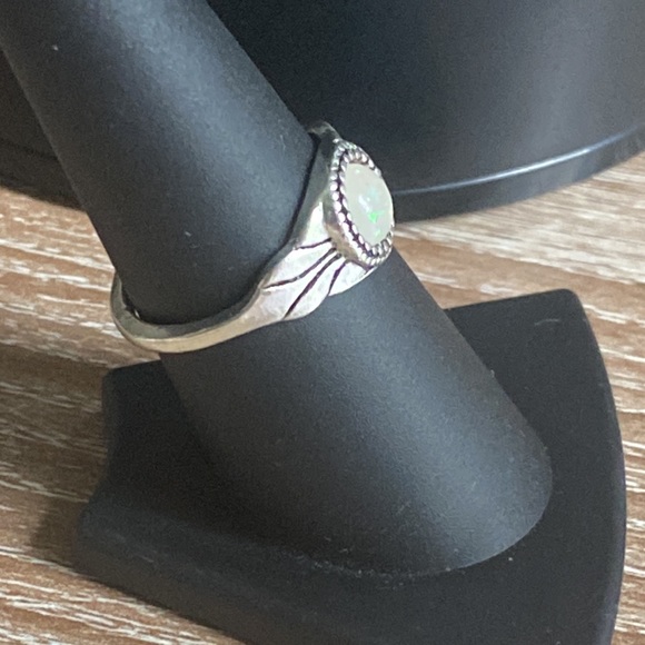 Simulated Opal Ring “opel” - Picture 4 of 9